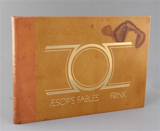 § Dame Elisabeth Frink R.A. (1930-1993). Aesops Fables illustrated by Elisabeth Frink, 11 x 15.5in.